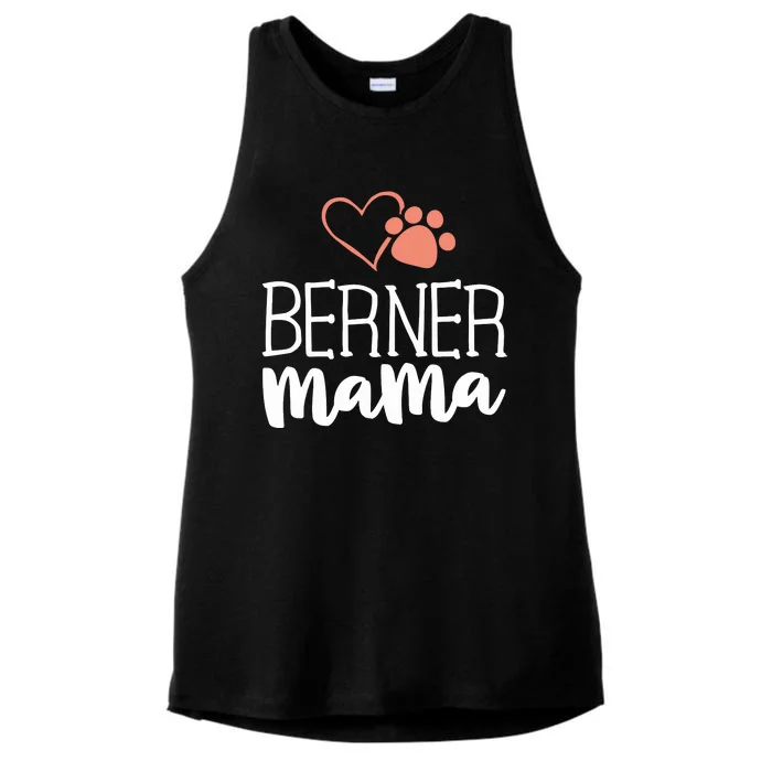 Berner Mama Shirt Bernese Mountain Dog Gifts Mom Mother Ladies Tri-Blend Wicking Tank