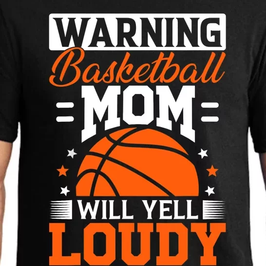 Basketball Mom Sticker Pajama Set