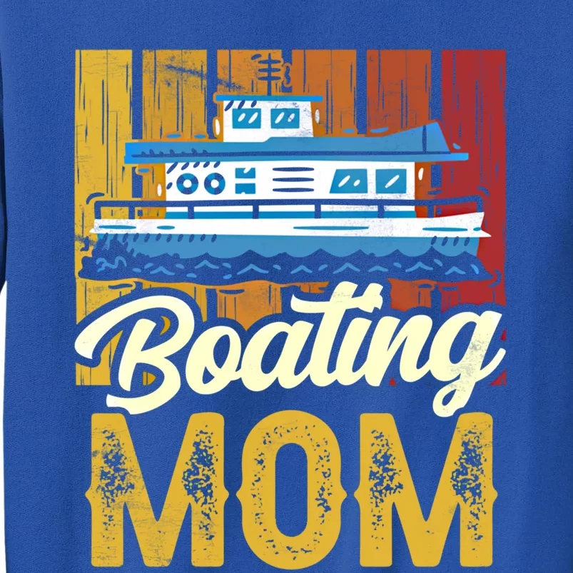 Boating Mom Ship Captain Boat Yacht Mother Mommy Mama Gift Sweatshirt