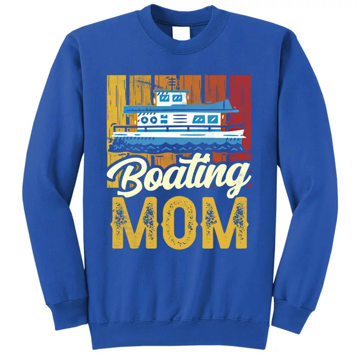 Boating Mom Ship Captain Boat Yacht Mother Mommy Mama Gift Sweatshirt