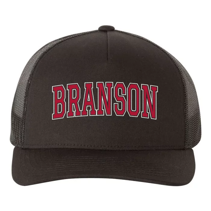 Branson Missouri Souvenir Varsity Yupoong Adult 5-Panel Trucker Hat