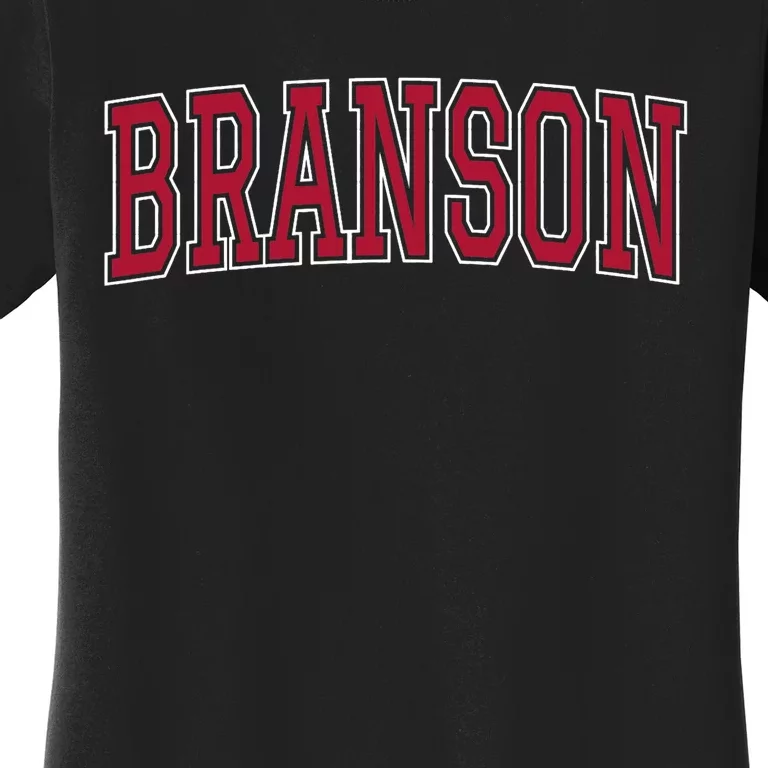 Branson Missouri Souvenir Varsity Women's T-Shirt