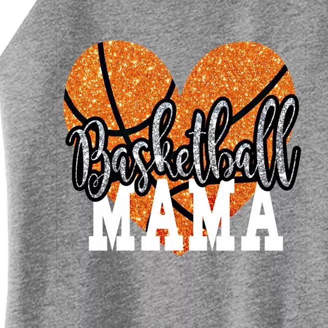 Basketball Mama Sports Mom Gift Women’s Perfect Tri Rocker Tank