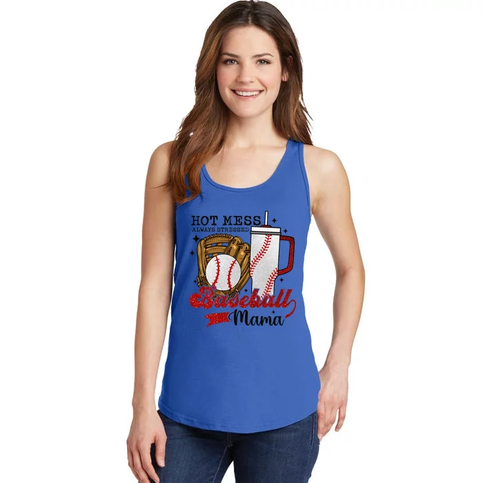 Baseball Mama Sport Mom Women Mothers Day 2024 Ladies Essential Tank