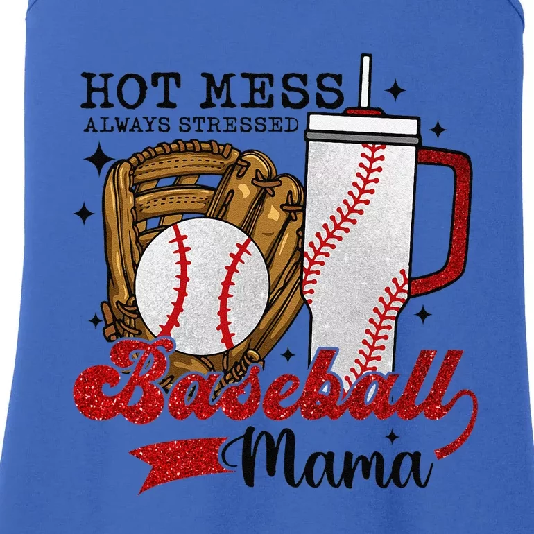 Baseball Mama Sport Mom Women Mothers Day 2024 Ladies Essential Tank