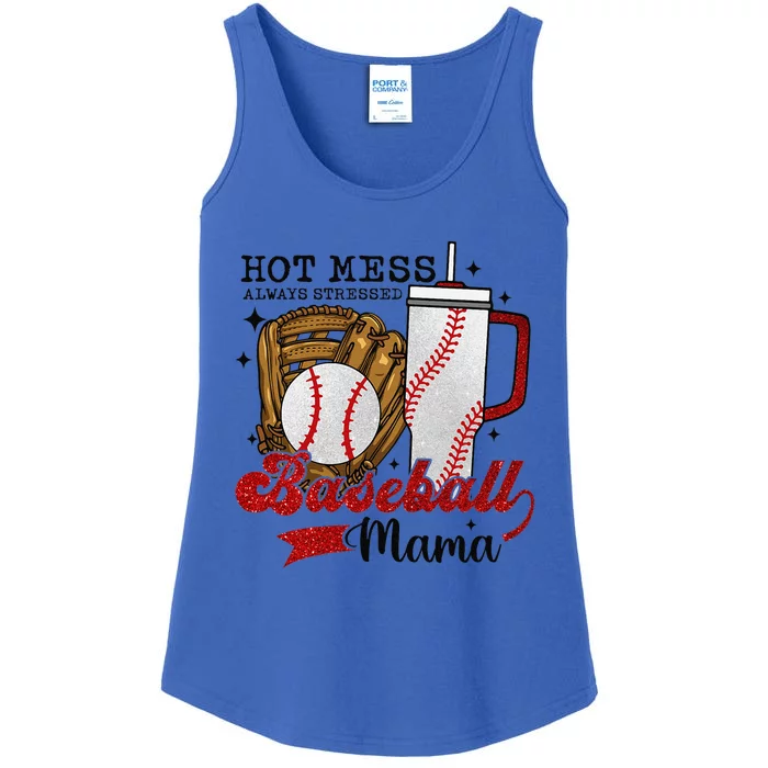 Baseball Mama Sport Mom Women Mothers Day 2024 Ladies Essential Tank