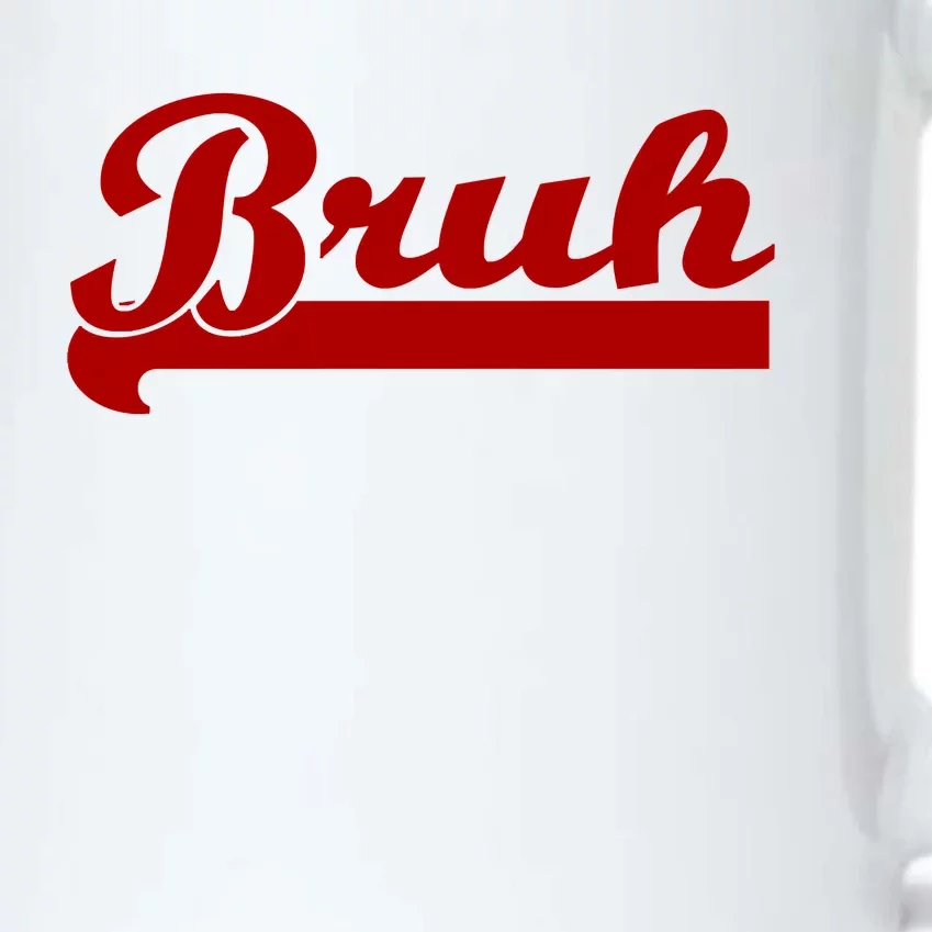 Bruh Meme Saying Funny Brother Greeting Black Color Changing Mug