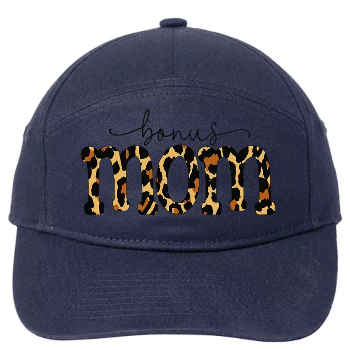 Bonus Mom Stepmom Bonus Mama Step Mama Mother's Day Present 7-Panel Snapback Hat