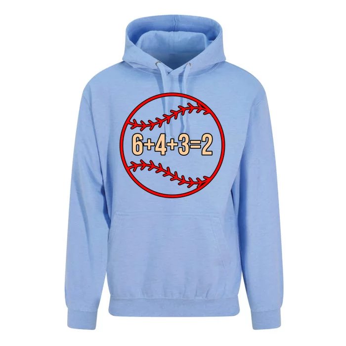 Baseball Math Sports Player Lover Coach Graphic Gift Unisex Surf Hoodie