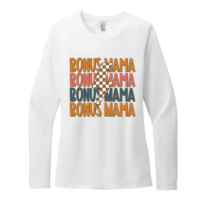 Bonus Mama Stepmom Mother’S Day Womens CVC Long Sleeve Shirt