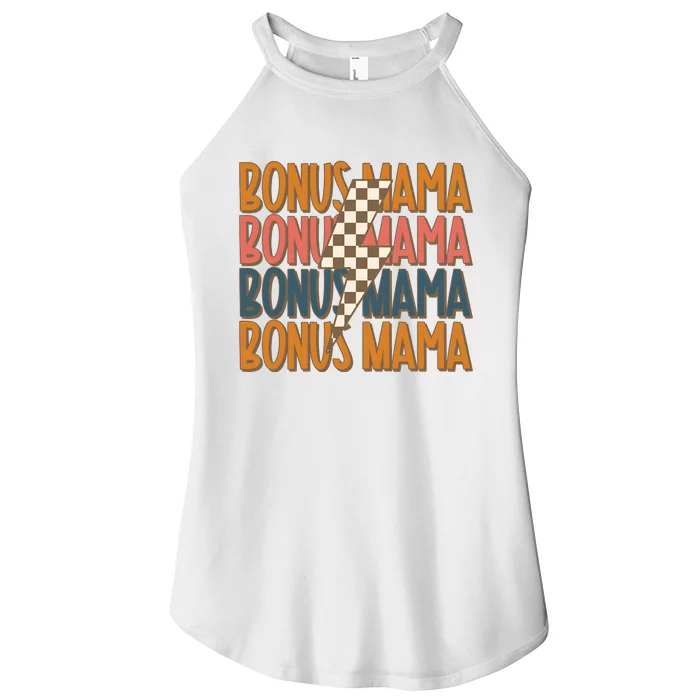 Bonus Mama Stepmom Mother’S Day Women’s Perfect Tri Rocker Tank