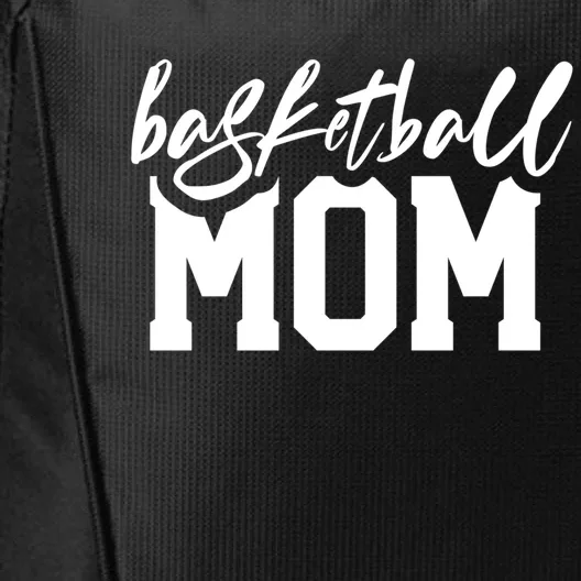 Basketball Mom Slogan Gift City Backpack