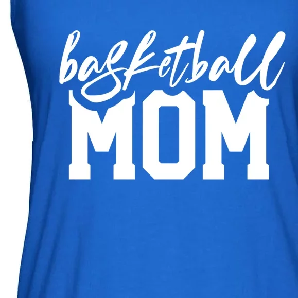 Basketball Mom Slogan Gift Ladies Essential Flowy Tank