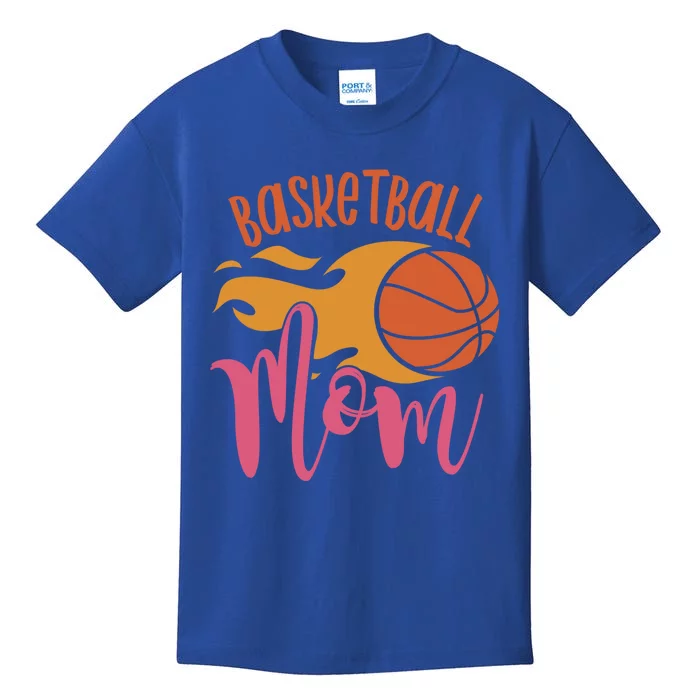 Basketball Mom Sport Basketball Player Basketball Cool Gift Kids T-Shirt