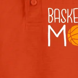 Basketball Mom Sport Mother Mommy Mom Gift Dry Zone Grid Performance Polo