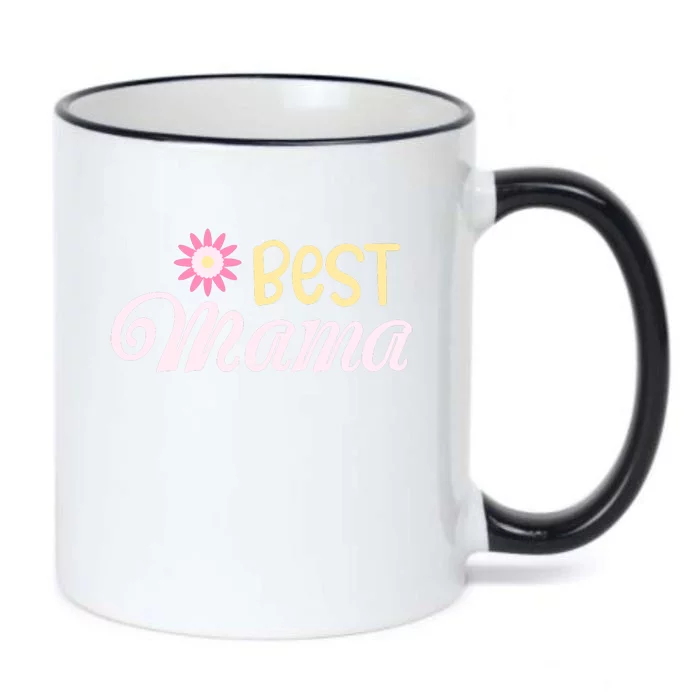 Best Mama T Black Color Changing Mug