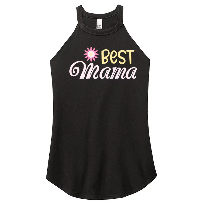 Best Mama T Women’s Perfect Tri Rocker Tank