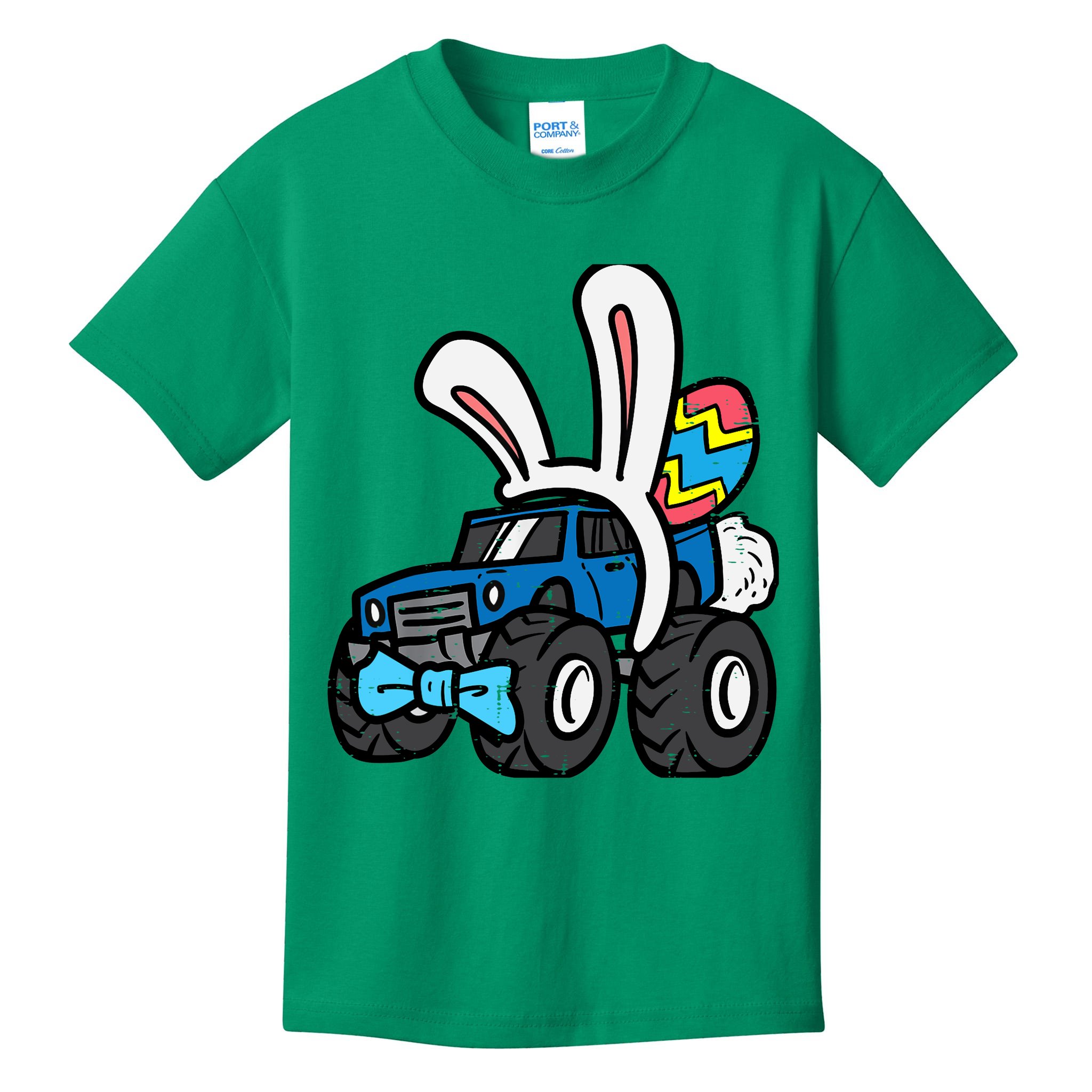 Shirts That Go Little Boys' Big Green Monster Truck T-Shirt