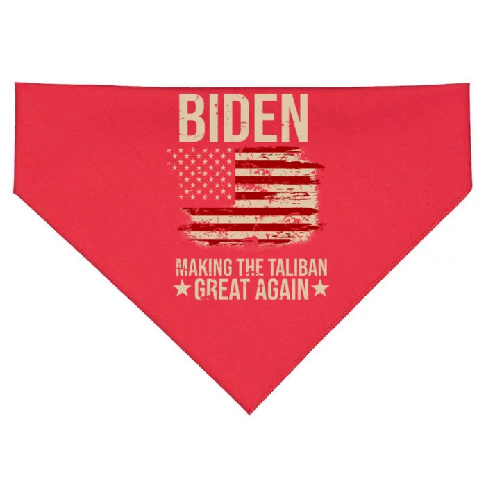 Biden Making The Taliban Great Again USA-Made Doggie Bandana