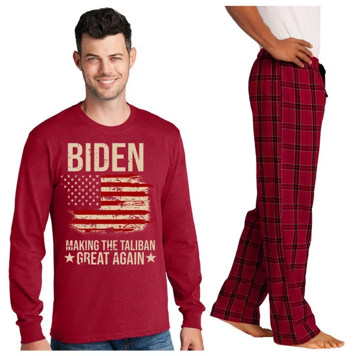 Biden Making The Taliban Great Again Long Sleeve Pajama Set