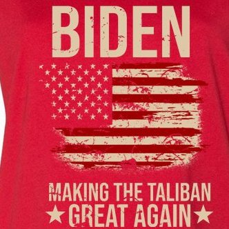 Biden Making The Taliban Great Again Women's V-Neck Plus Size T-Shirt