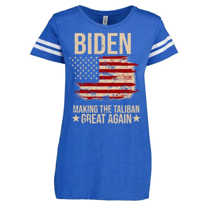 Biden Making The Taliban Great Again Enza Ladies Jersey Football T-Shirt