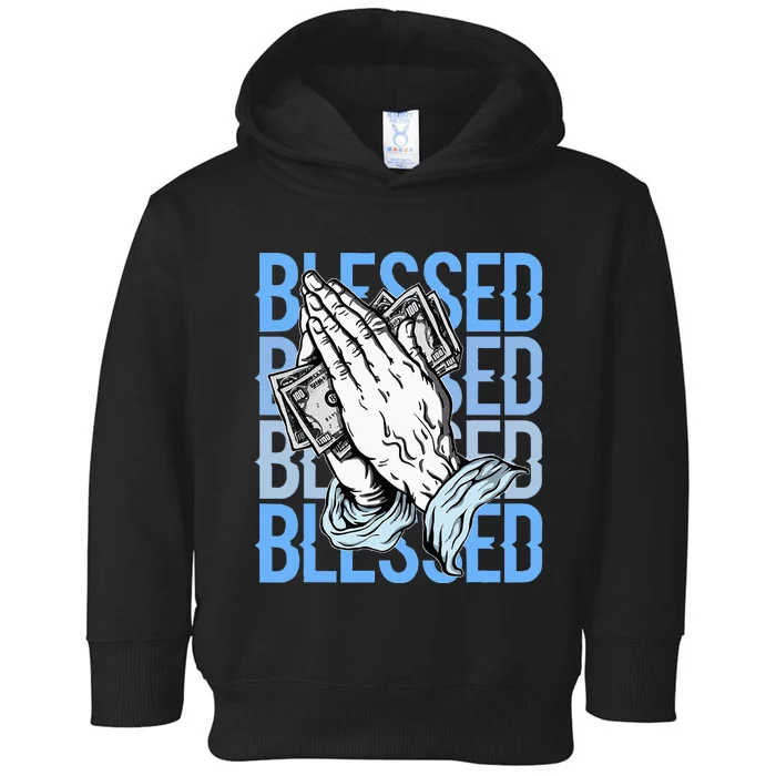 Blessed Matching To Shoe 1 Unc Toe Toddler Hoodie