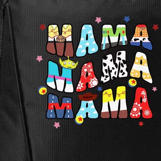 Boy Mom Toy Funny Story Mama MotherS Day City Backpack