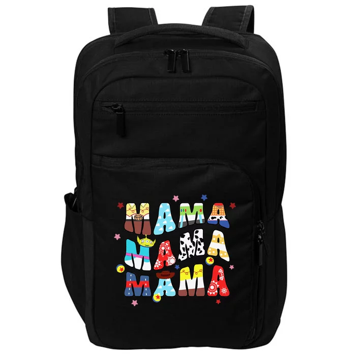 Boy Mom Toy Funny Story Mama MotherS Day Impact Tech Backpack