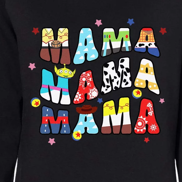 Boy Mom Toy Funny Story Mama MotherS Day Womens California Wash Sweatshirt