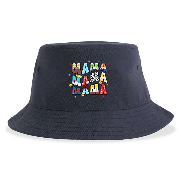 Boy Mom Toy Funny Story Mama MotherS Day Sustainable Bucket Hat