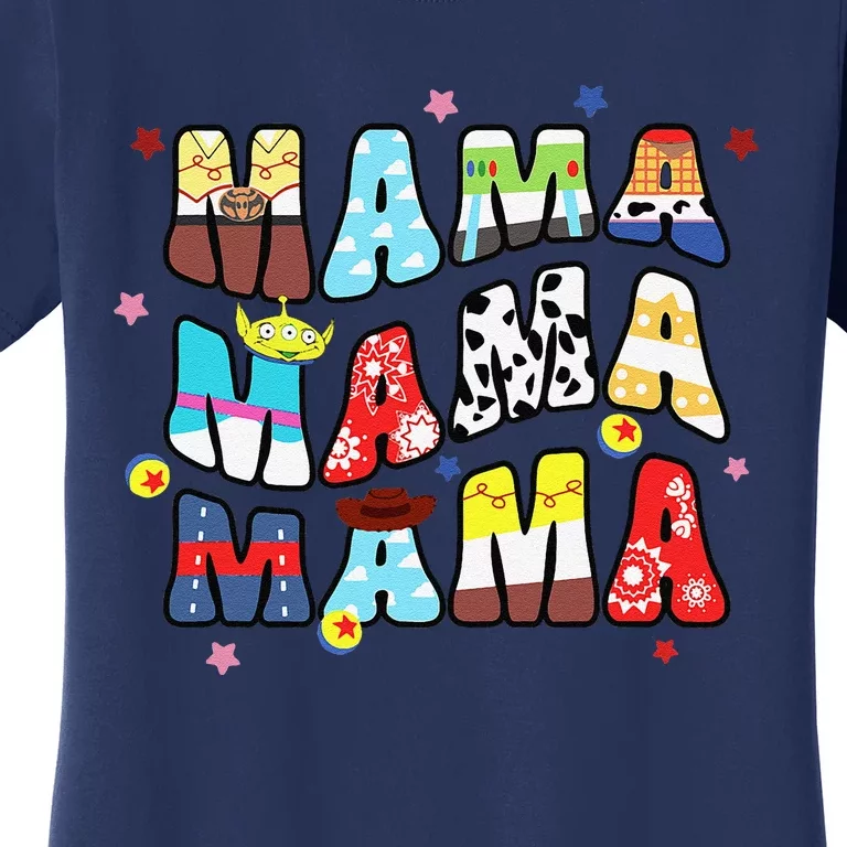 Boy Mom Toy Funny Story Mama MotherS Day Women's T-Shirt