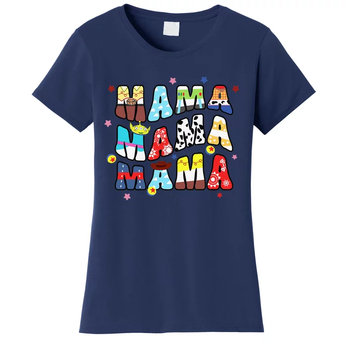 Boy Mom Toy Funny Story Mama MotherS Day Women's T-Shirt