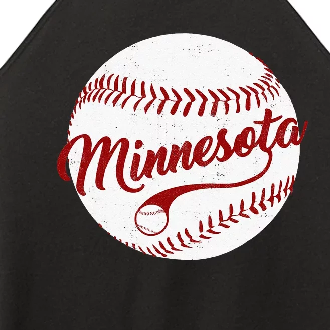 Baseball Minnesota Team Love Baseball National Pastime Men Women’s Perfect Tri Rocker Tank