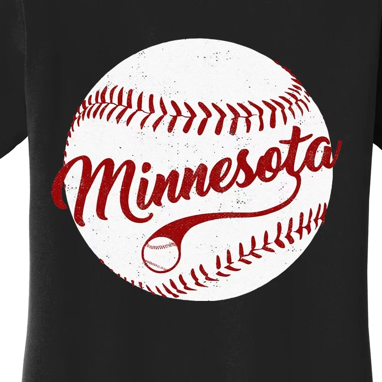 Baseball Minnesota Team Love Baseball National Pastime Men Women's T-Shirt