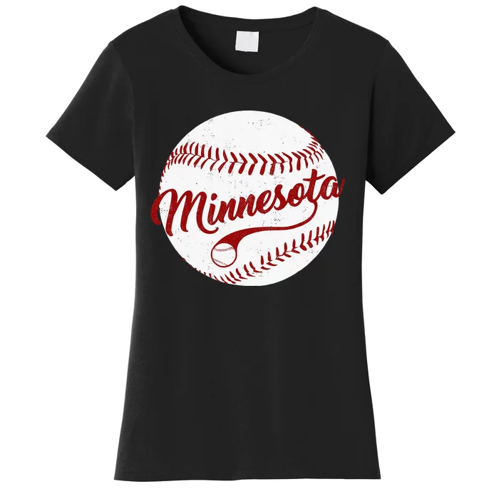 Baseball Minnesota Team Love Baseball National Pastime Men Women's T-Shirt