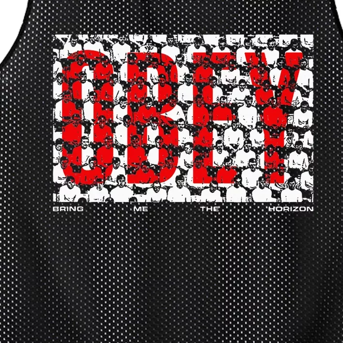 Bring Me The H.O.R.I.Z.O.N Bmth Obey Mesh Reversible Basketball Jersey Tank