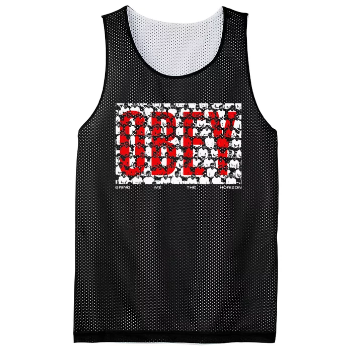 Bring Me The H.O.R.I.Z.O.N Bmth Obey Mesh Reversible Basketball Jersey Tank