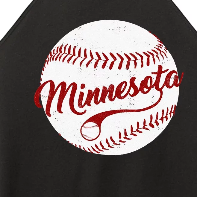 Baseball Minnesota Team Love Twin City National Pastime Men Women’s Perfect Tri Rocker Tank