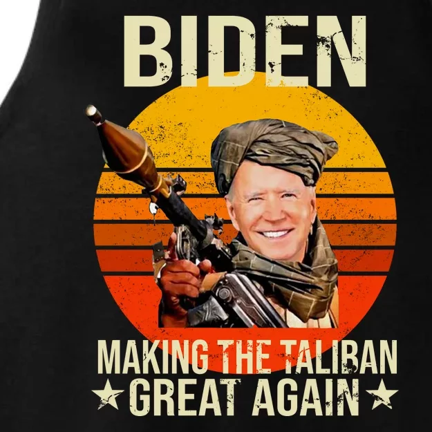 Biden Making The Taliban Great Again RPG Ladies Tri-Blend Wicking Tank