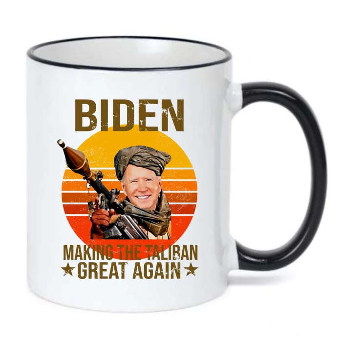 Biden Making The Taliban Great Again RPG Black Color Changing Mug