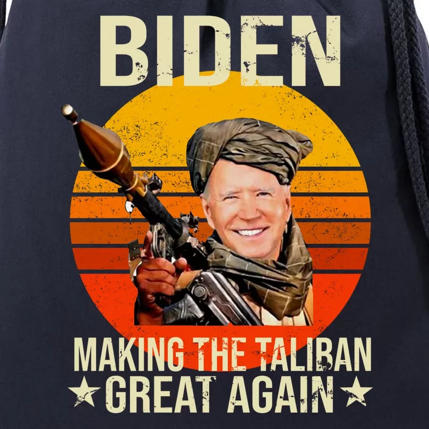 Biden Making The Taliban Great Again RPG Drawstring Bag