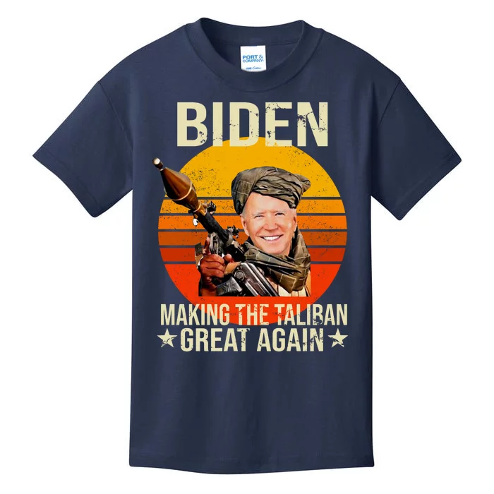 Biden Making The Taliban Great Again RPG Kids T-Shirt