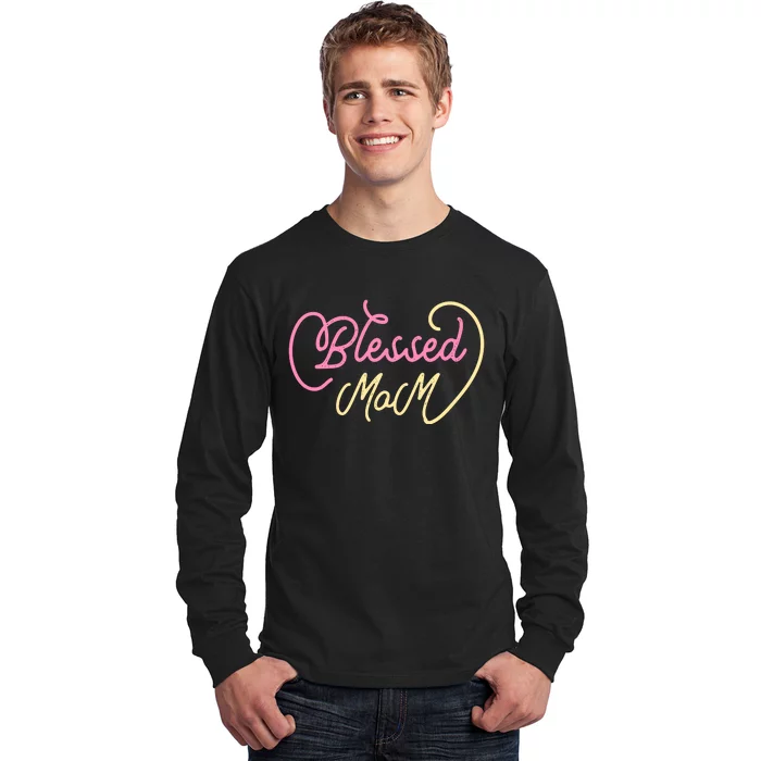 Blessed Mom T Long Sleeve Shirt