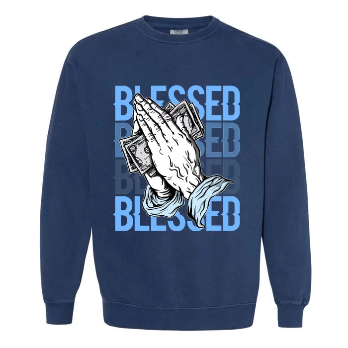 Blessed Matching To Shoe 1 Unc Toe Garment-Dyed Sweatshirt