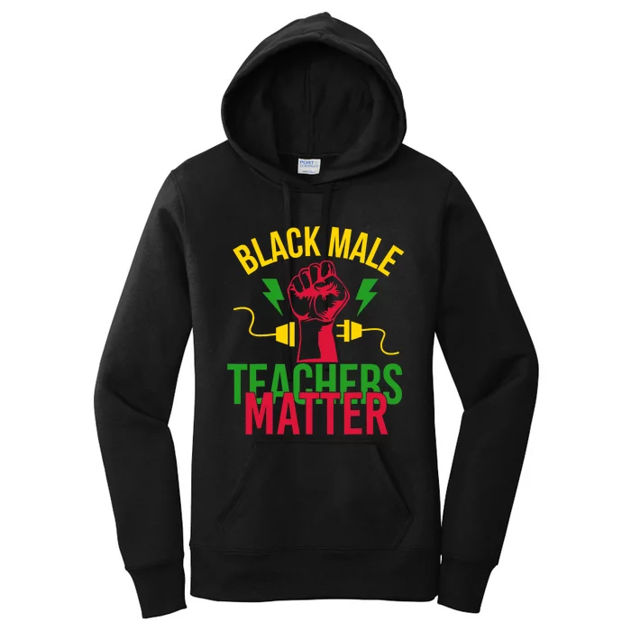 Black Male Teachers Matter Women's Pullover Hoodie