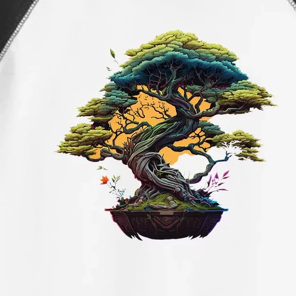 Bonkei Miniature Tree On Japanese Bonsai Tree Toddler Fine Jersey T-Shirt