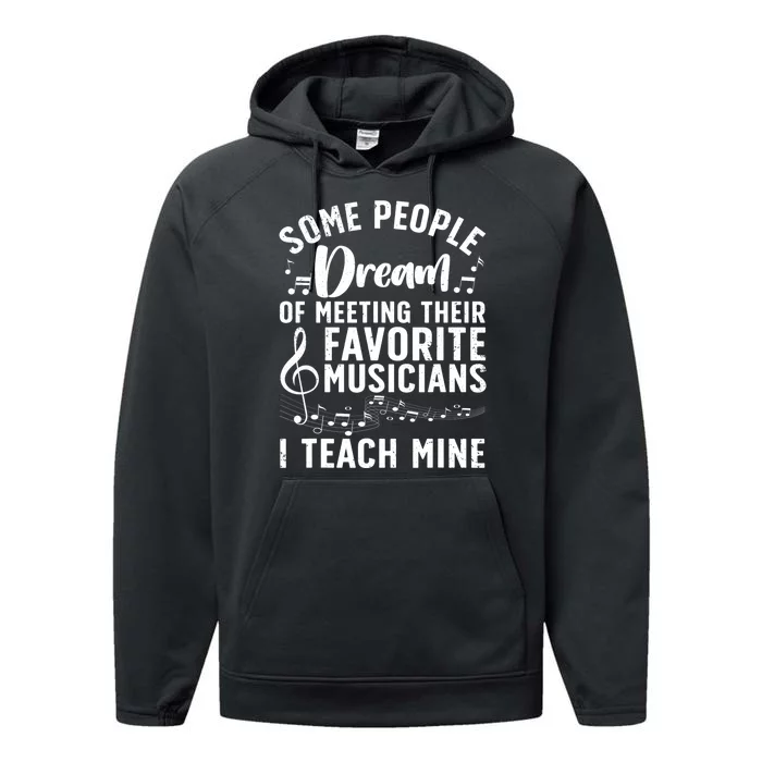 Best Music Teacher For Men Women Musician Band Piano Teacher Performance Fleece Hoodie