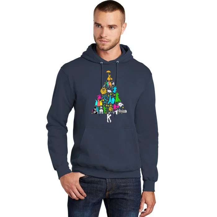 Broadway Musical Theatre Christmas Tree Funny Xmas Classic Tall Hoodie