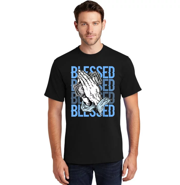 Blessed Matching To Shoe 1 UNC Toe Tall T-Shirt